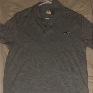 Hollister Polo (Grey)